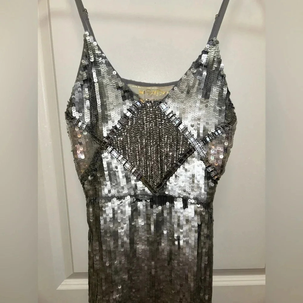 Jen’s Pirate Booty Free People Silver Linings Dress. Size XS - Picture 3 of 9